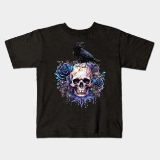 Raven Will Bring Death Kids T-Shirt